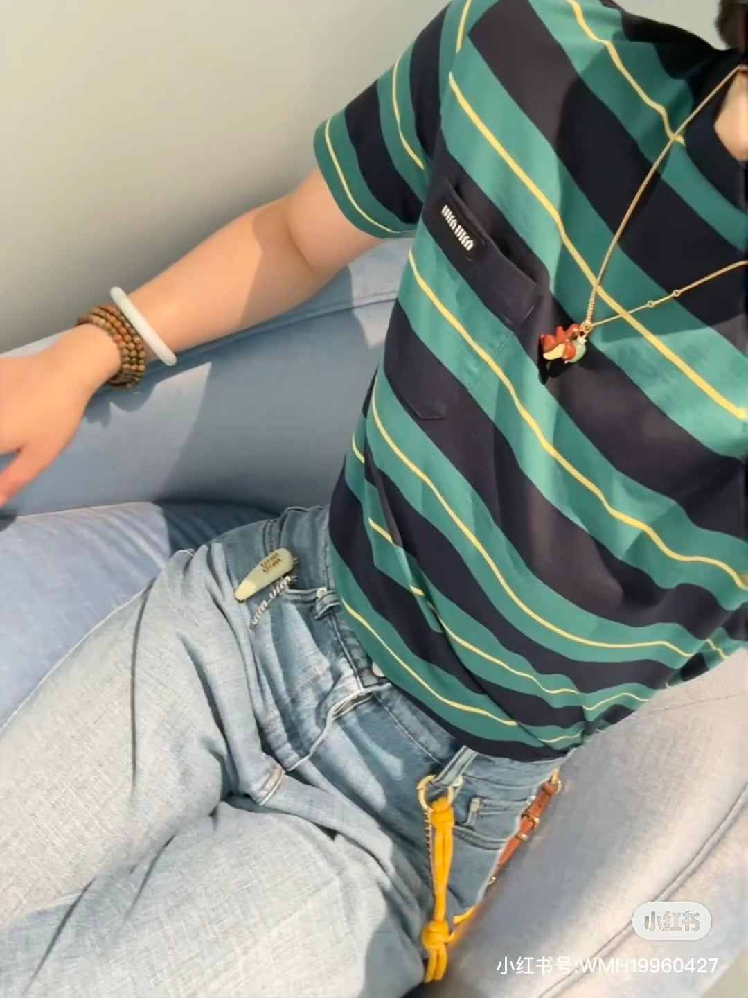 LuxluxHouse Best Quality Clothes Miu Miu T-shirt