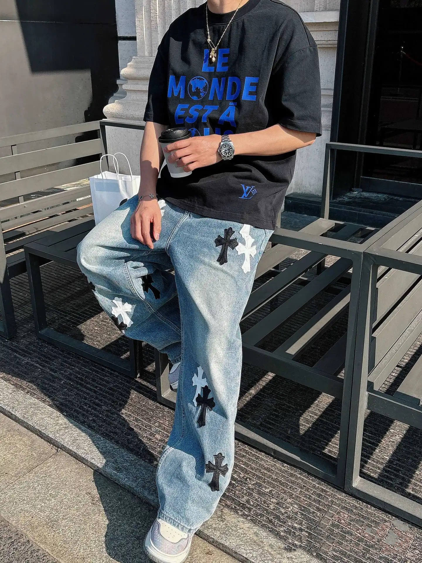 LuxluxHouse Best Quality Clothes T-shirt Louis Vuitton