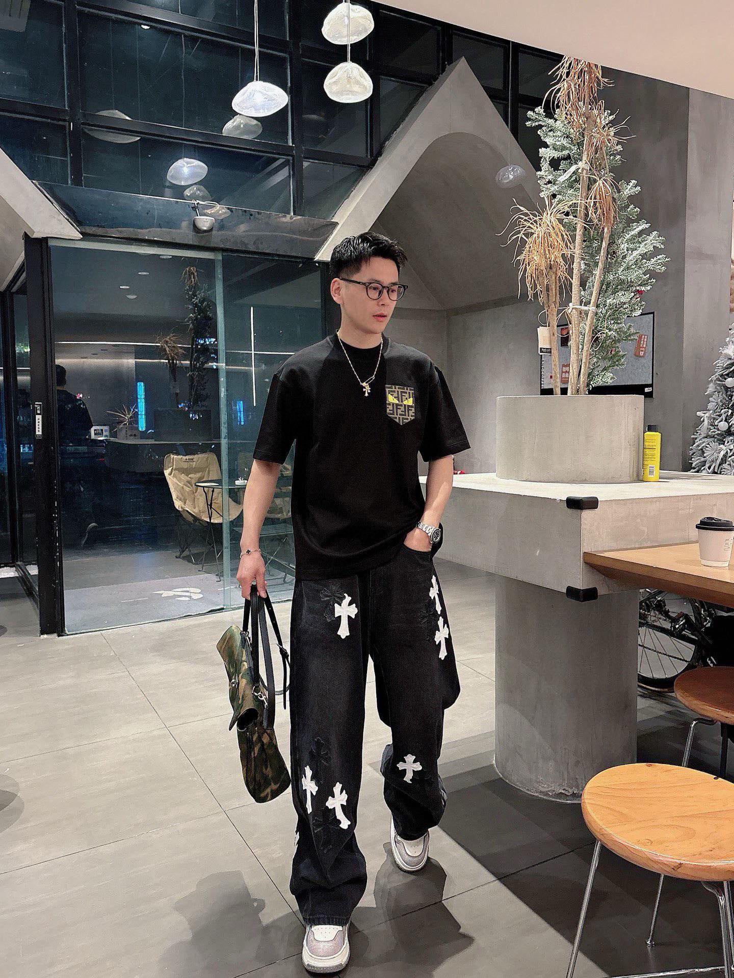 LuxluxHouse Best Quality Clothes Fendi T-shirt