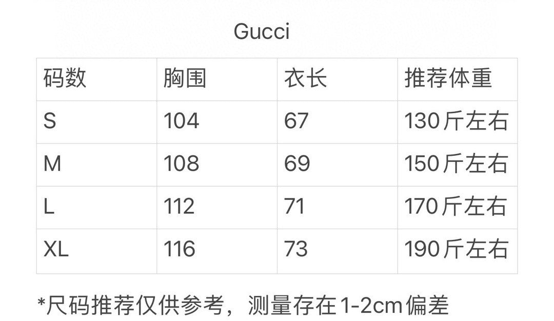 LuxluxHouse Best Quality Clothes Gucci T-shirt