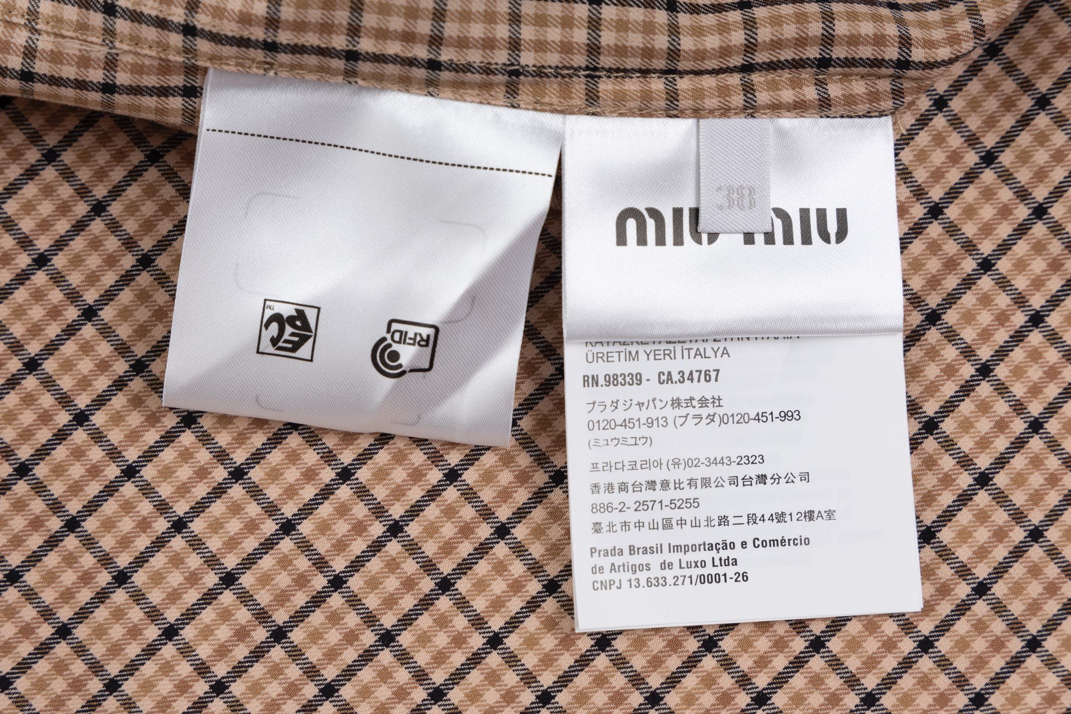 LuxluxHouse Best Quality Clothes Miu Miu Shirts&Polo