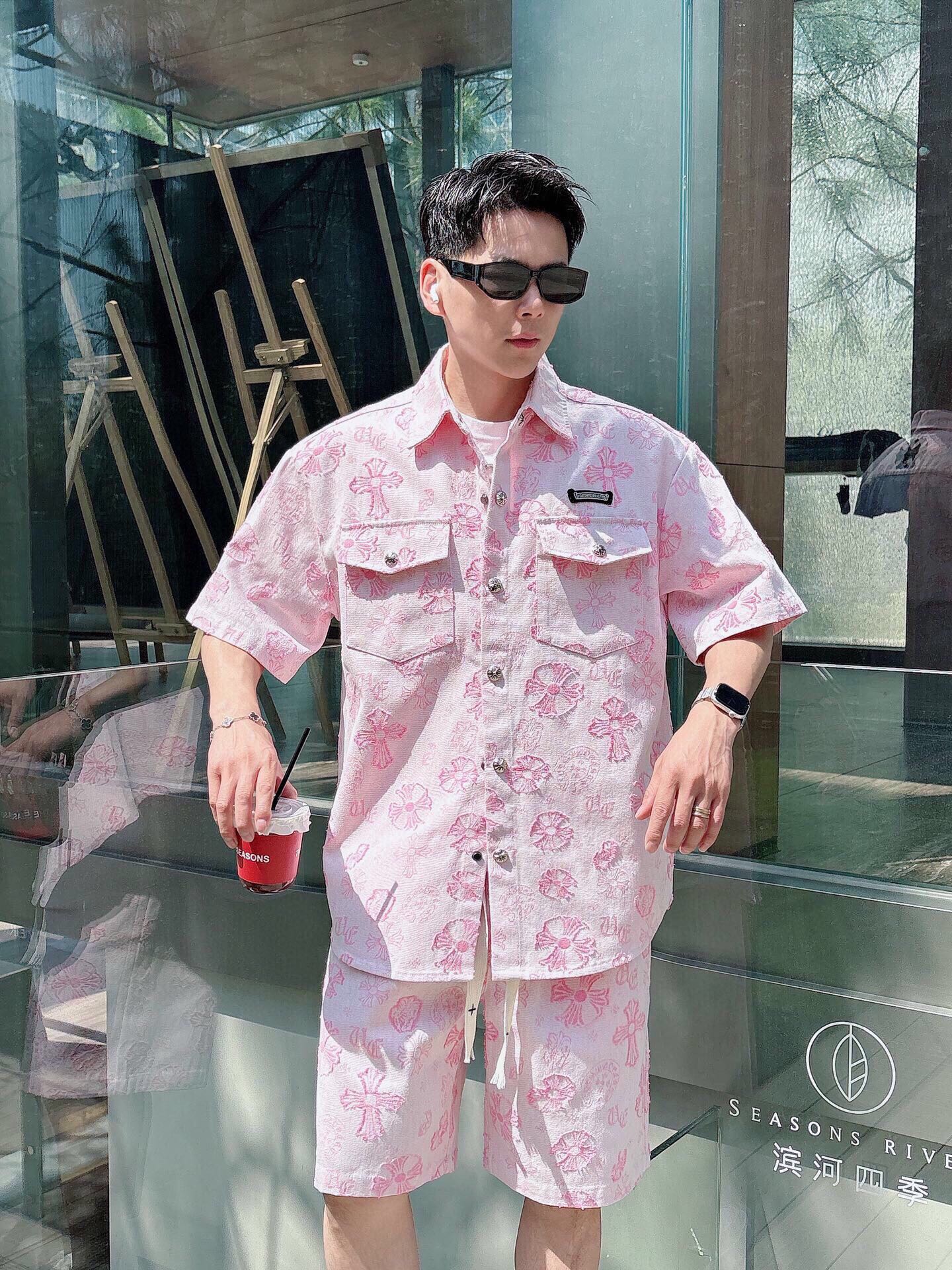 LuxluxHouse Best Quality Clothes Pants Chrome Hearts
