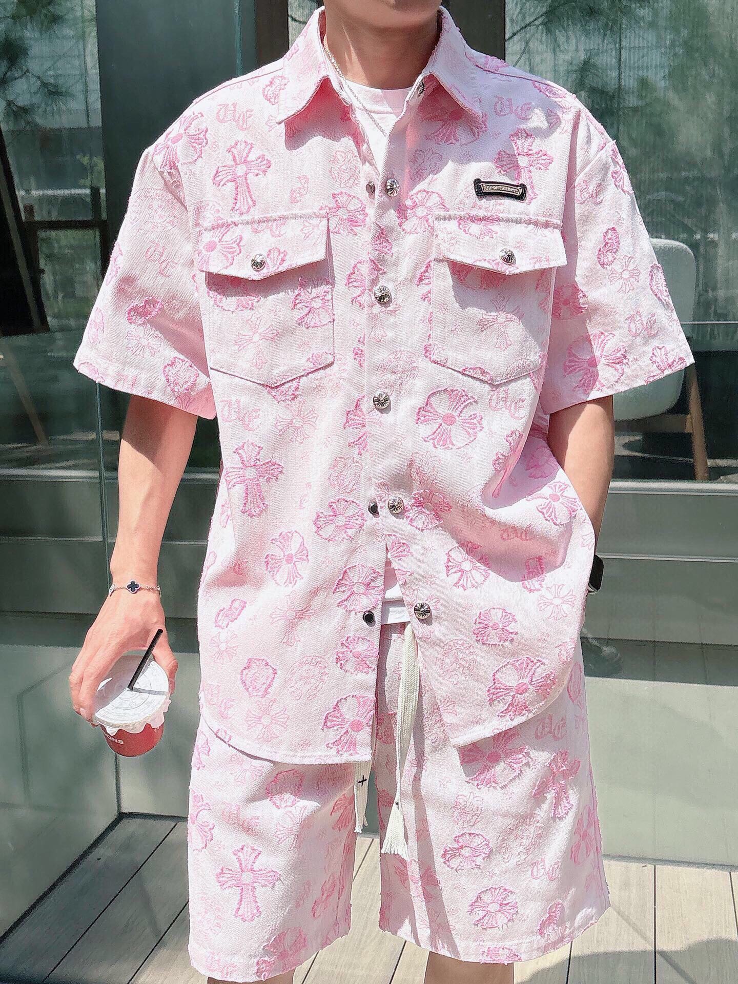 LuxluxHouse Best Quality Clothes Pants Chrome Hearts