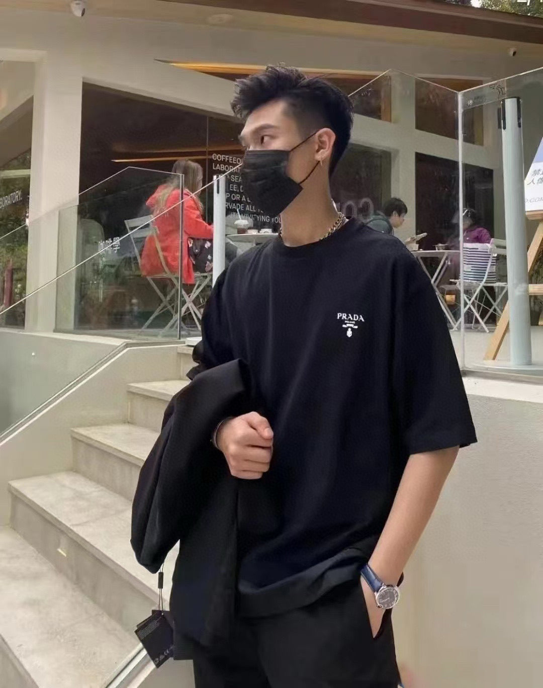 LuxluxHouse Best Quality Clothes T-shirt Prada