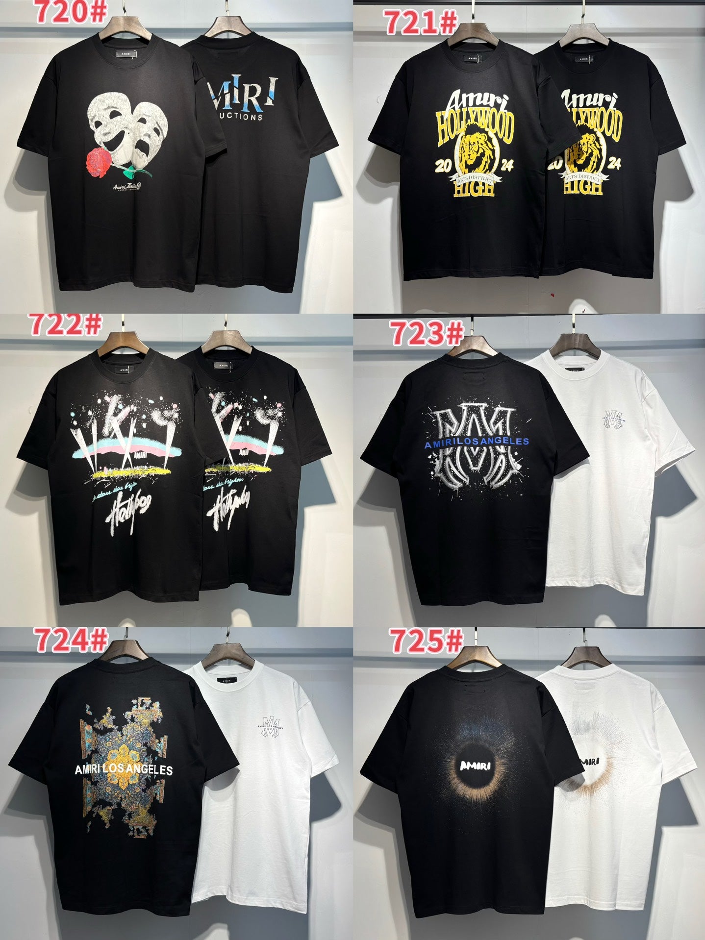 LuxluxHouse Best Quality Clothes Amiri T-shirt