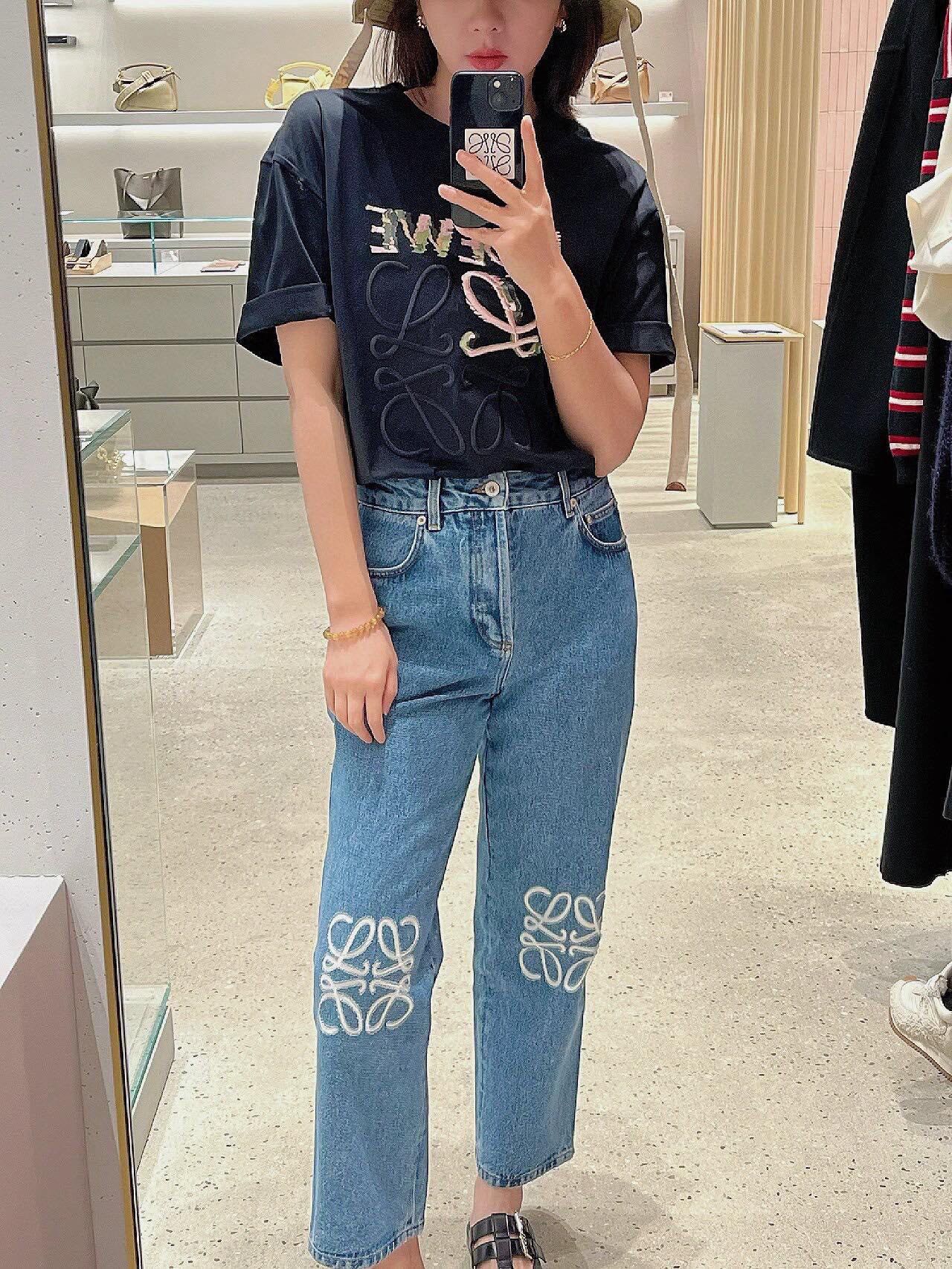 LuxluxHouse Best Quality Clothes T-shirt Loewe