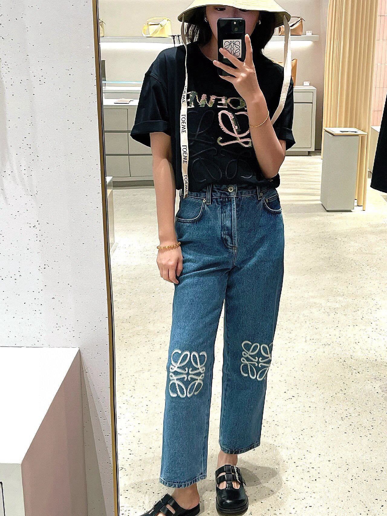 LuxluxHouse Best Quality Clothes T-shirt Loewe