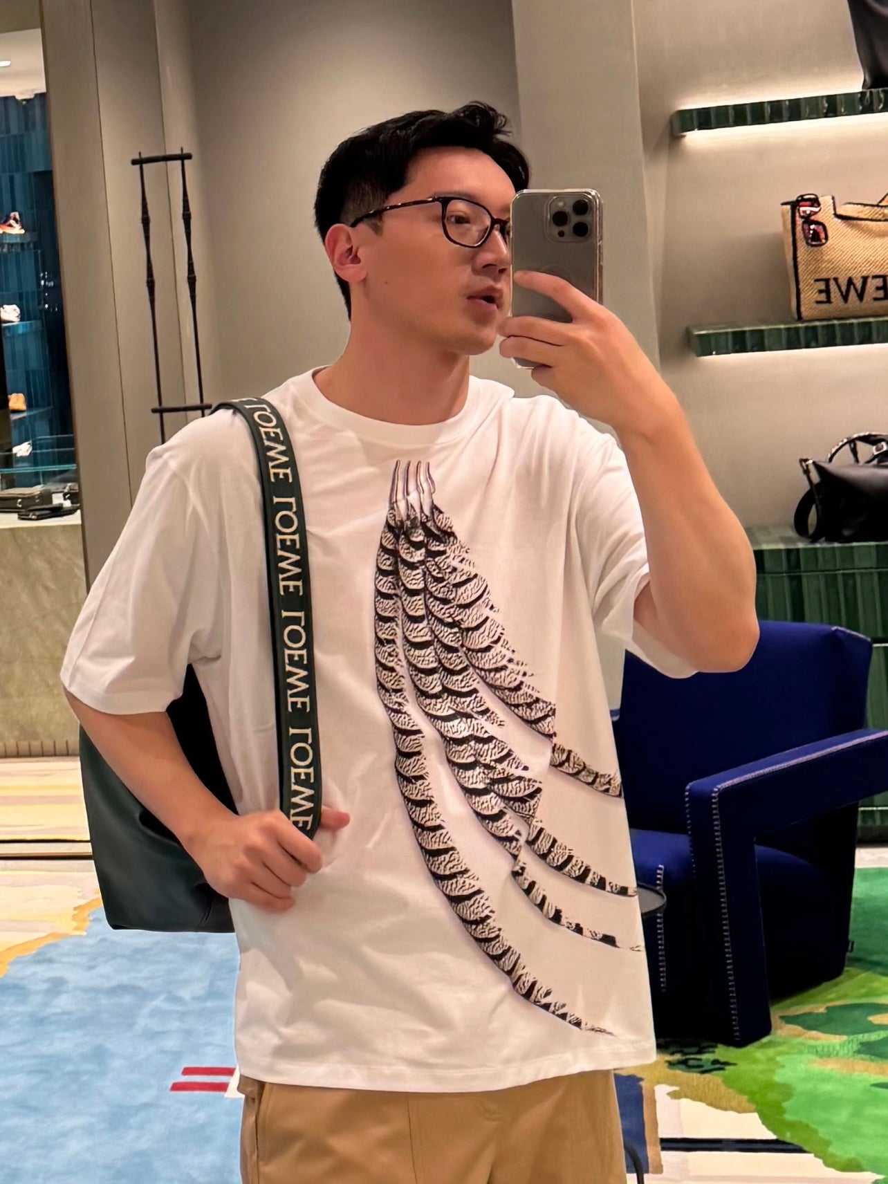 LuxluxHouse Best Quality Clothes T-shirt Loewe