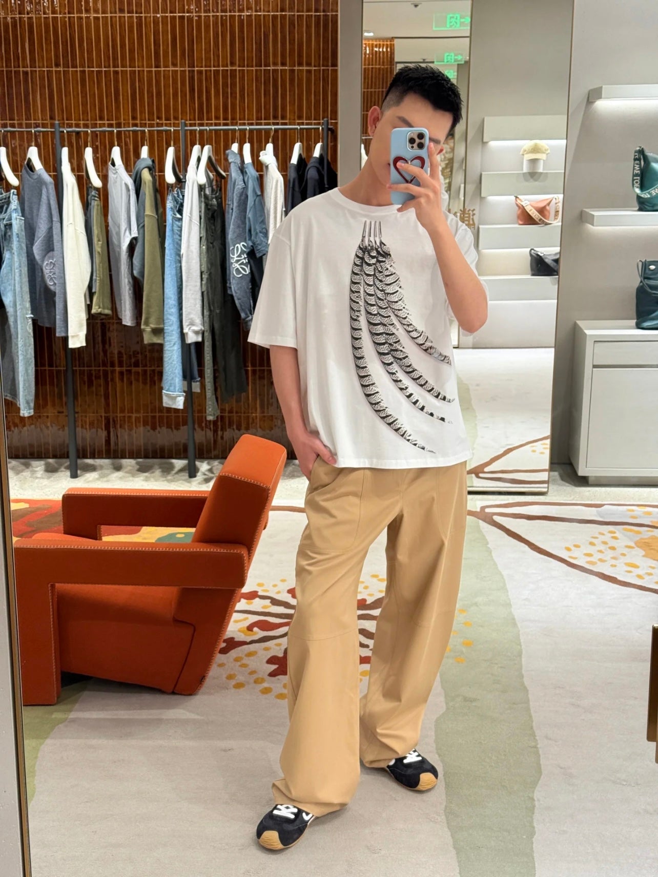 LuxluxHouse Best Quality Clothes T-shirt Loewe