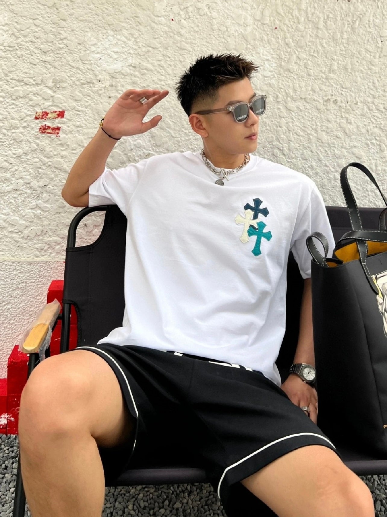 LuxluxHouse Best Quality Clothes Chrome Hearts T-shirt