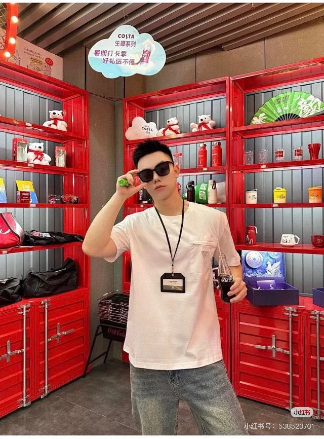 LuxluxHouse Best Quality Clothes T-shirt Prada