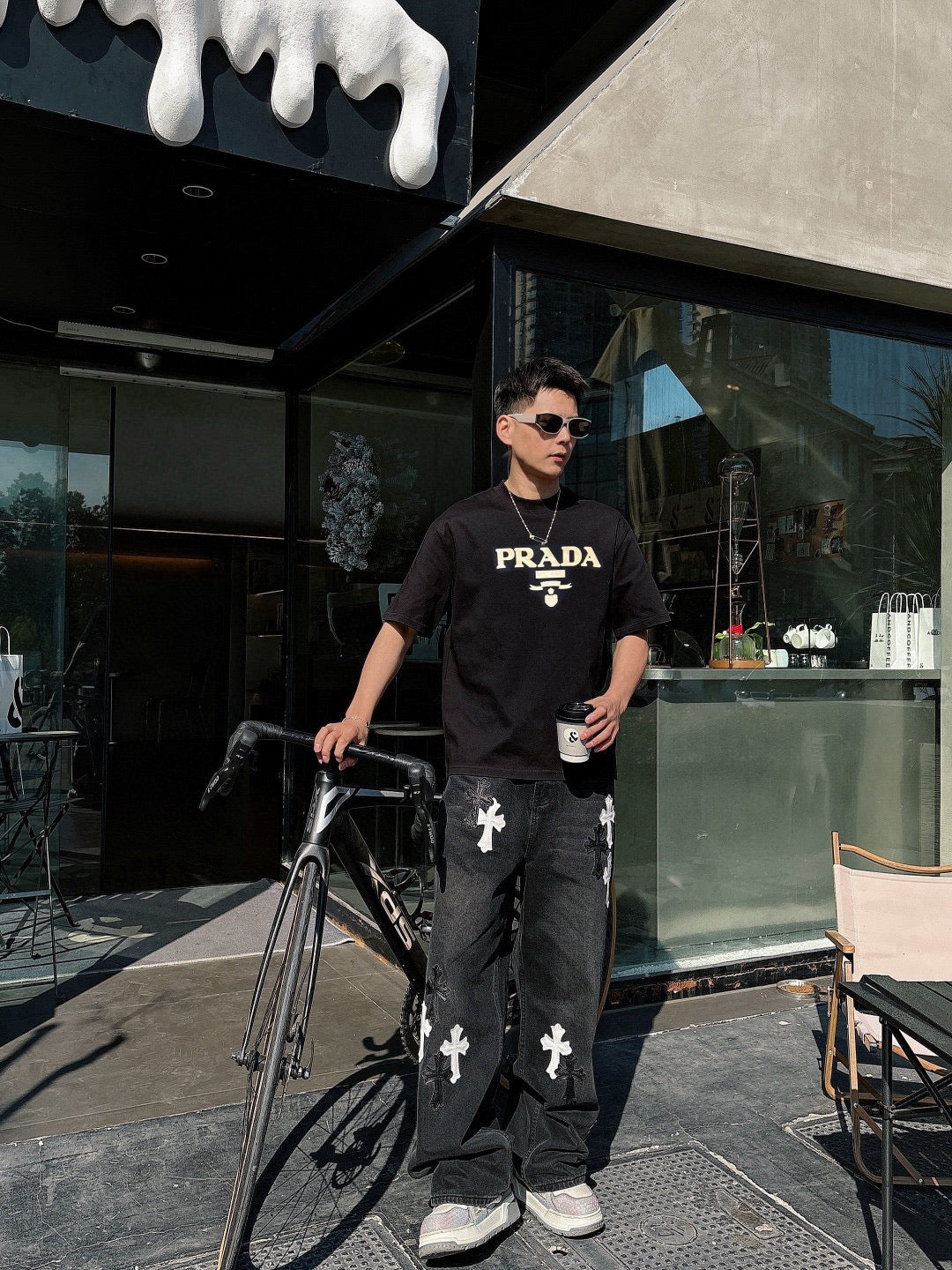 LuxluxHouse Best Quality Clothes T-shirt Prada