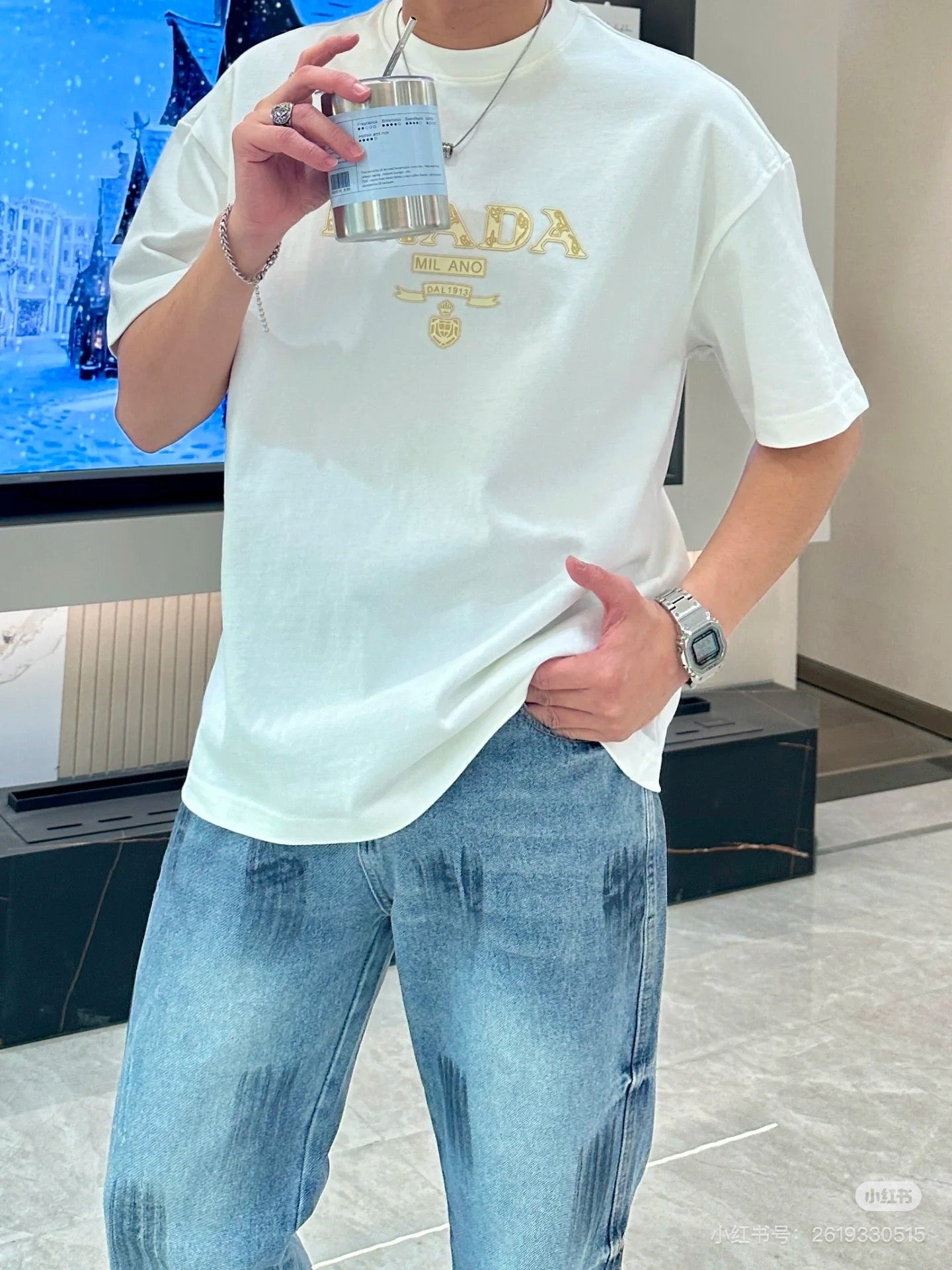 LuxluxHouse Best Quality Clothes T-shirt Prada