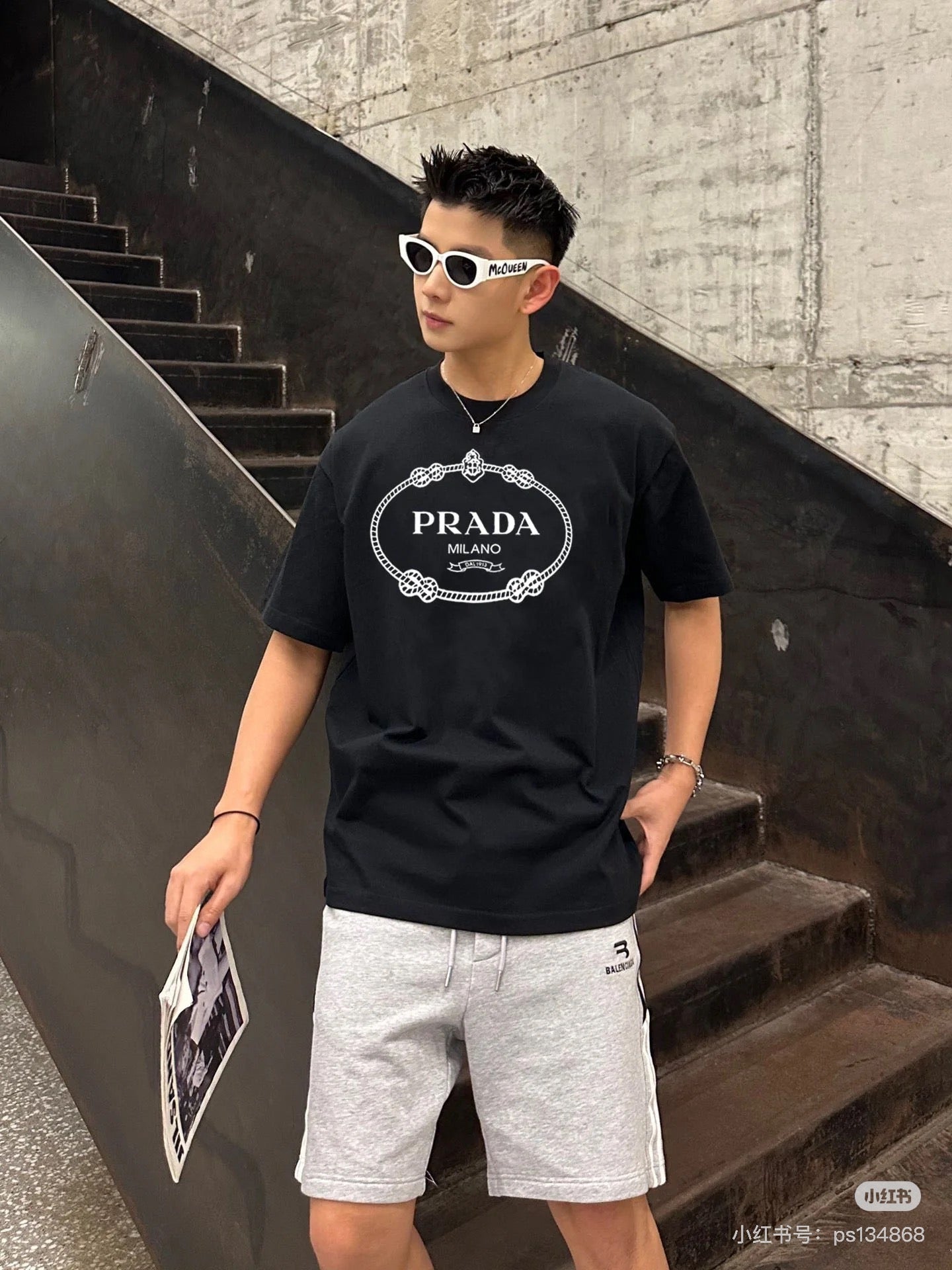 LuxluxHouse Best Quality Clothes T-shirt Prada