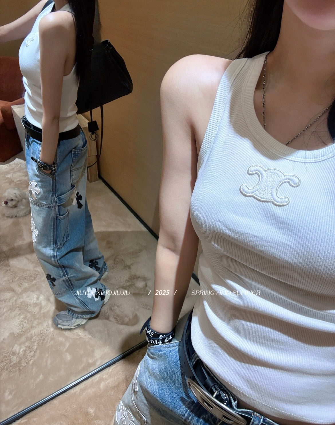 LuxluxHouse Best Quality Clothes T-shirt Celine