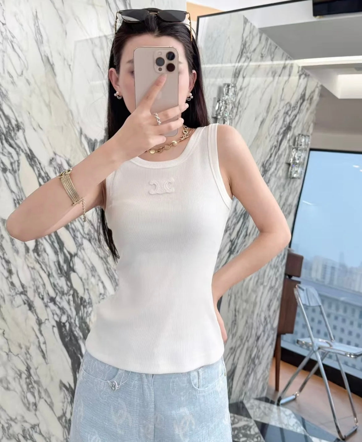 LuxluxHouse Best Quality Clothes T-shirt Celine