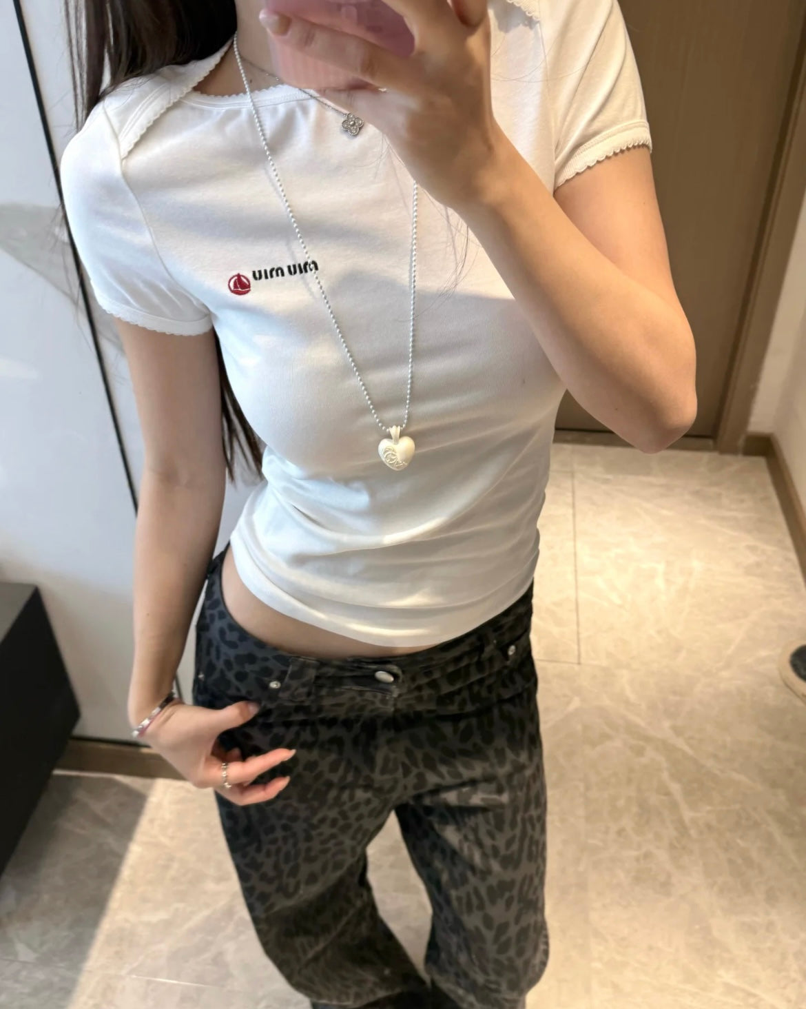 LuxluxHouse Best Quality Clothes Miu Miu T-shirt