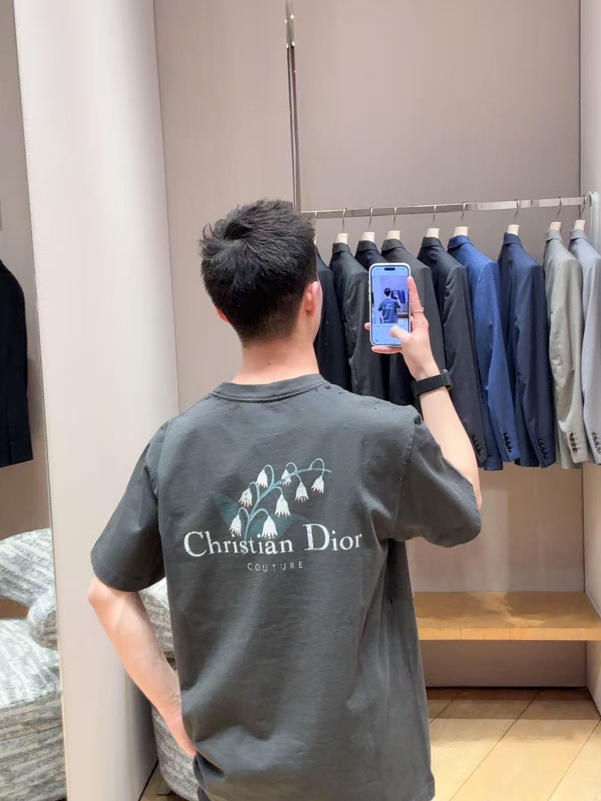 LuxluxHouse Best Quality Clothes T-shirt Dior