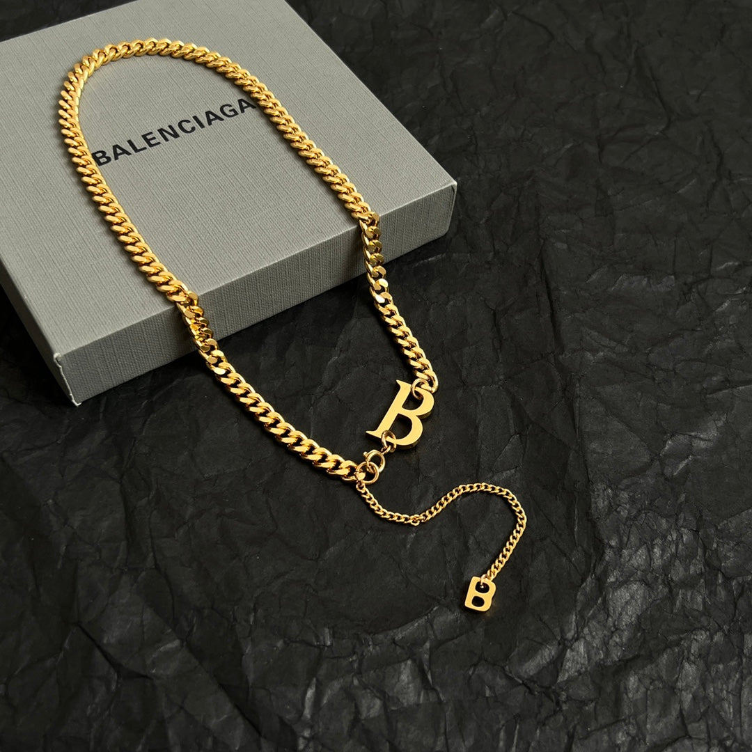 LuxluxHouse Best Quality Accessories Necklace Balenciaga