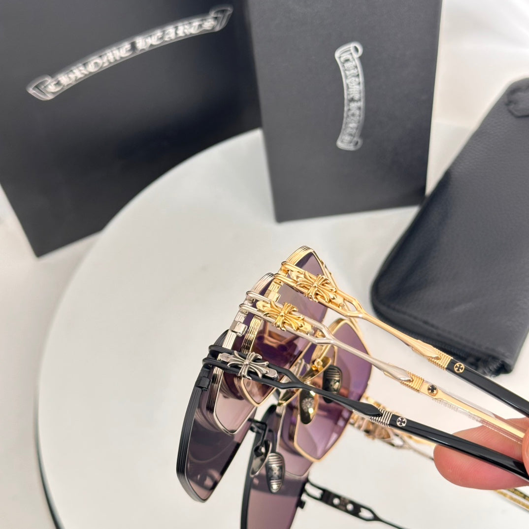 LuxluxHouse Best Quality Glasses Chrome Hearts