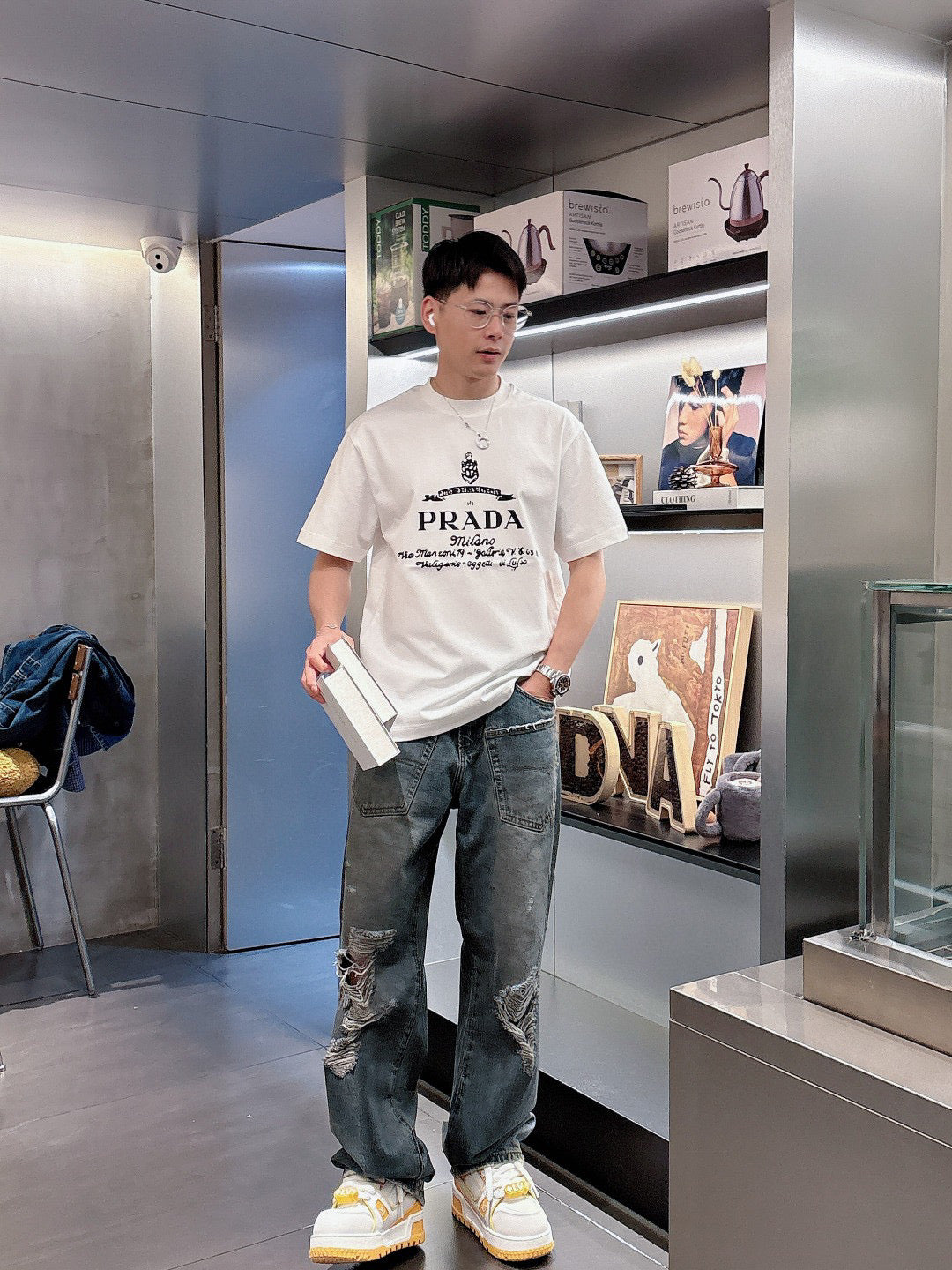 LuxluxHouse Best Quality Clothes T-shirt Prada