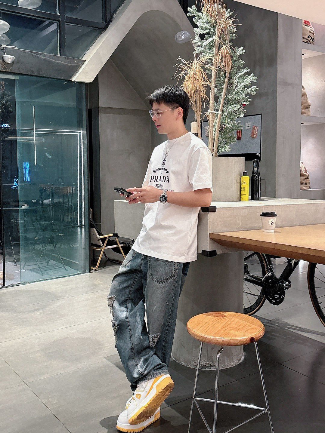 LuxluxHouse Best Quality Clothes T-shirt Prada