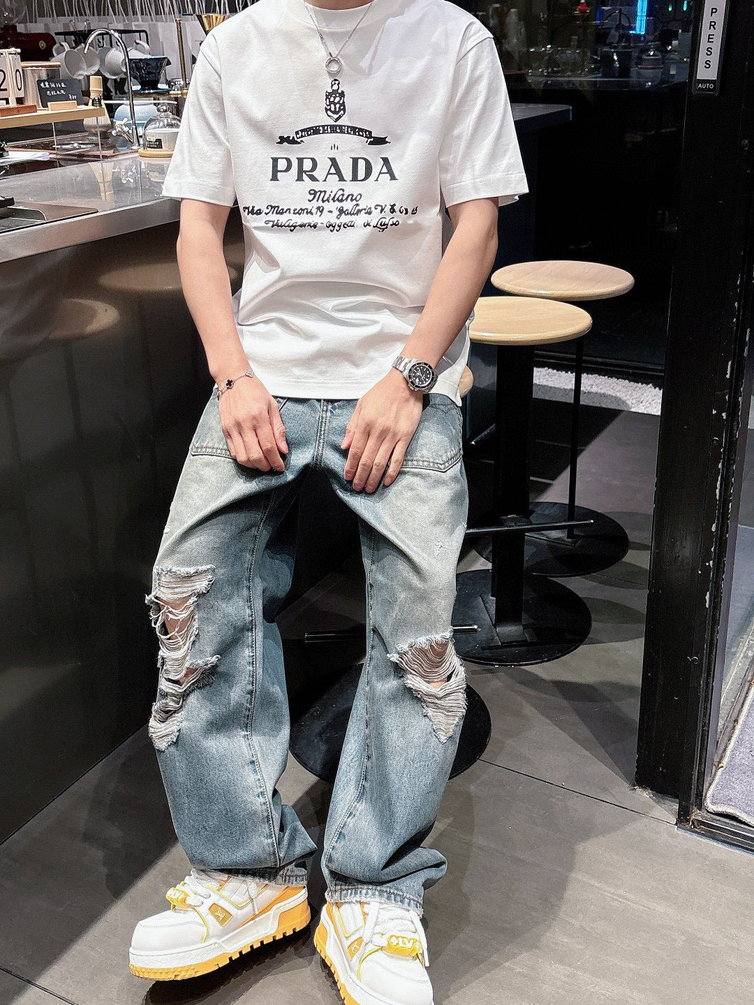 LuxluxHouse Best Quality Clothes T-shirt Prada