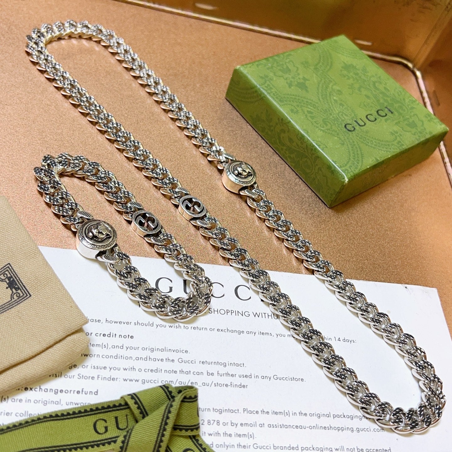 LuxluxHouse Best Quality Accessories Gucci Necklace