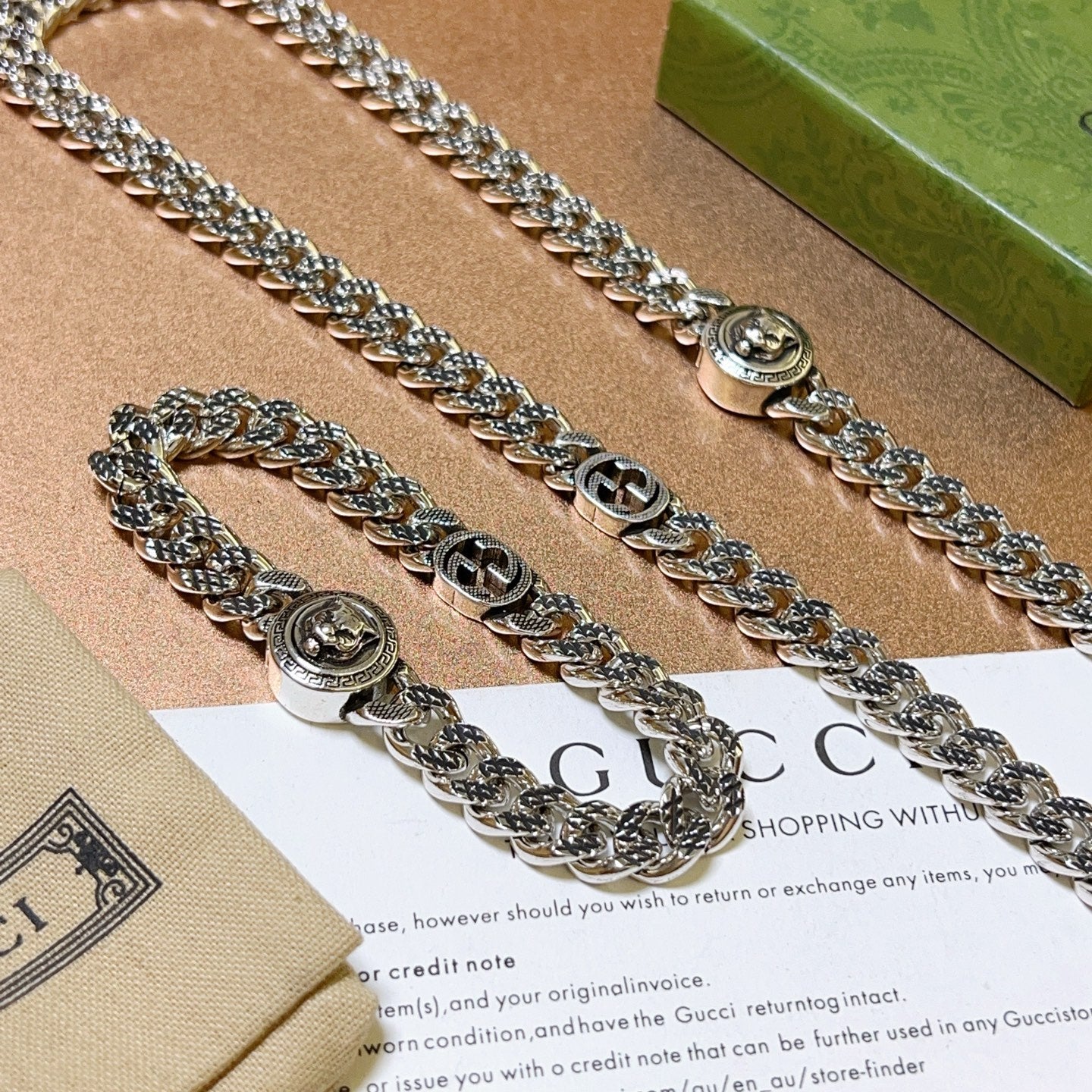 LuxluxHouse Best Quality Accessories Gucci Necklace