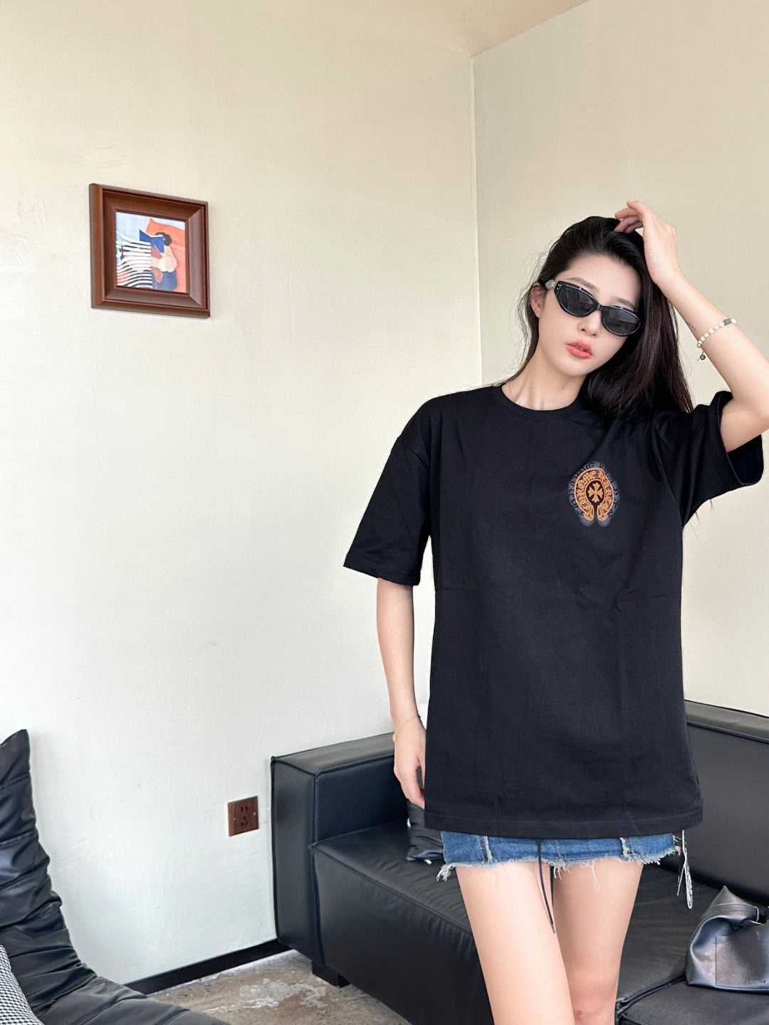 LuxluxHouse Best Quality Clothes Chrome Hearts T-shirt