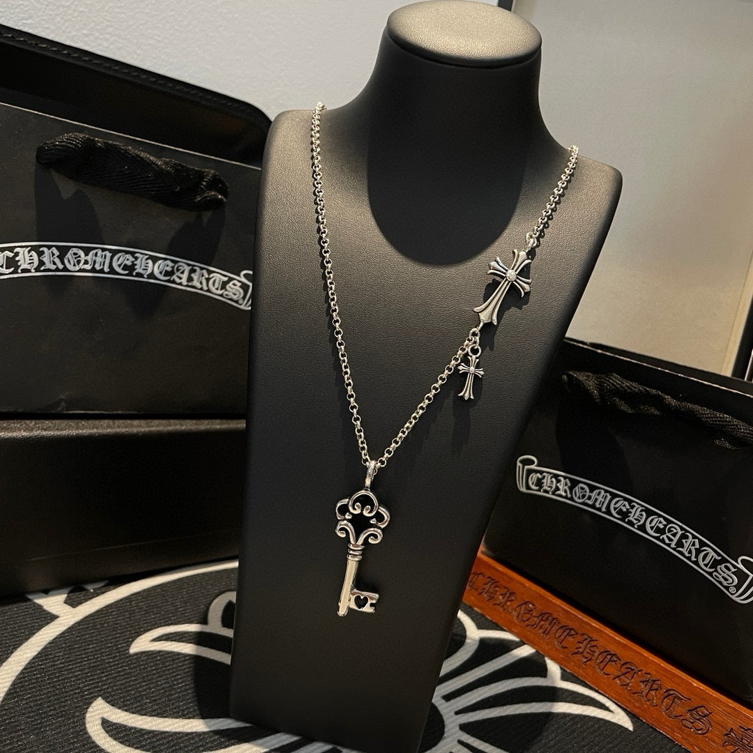 LuxluxHouse Best Quality Accessories Necklace Chrome Hearts
