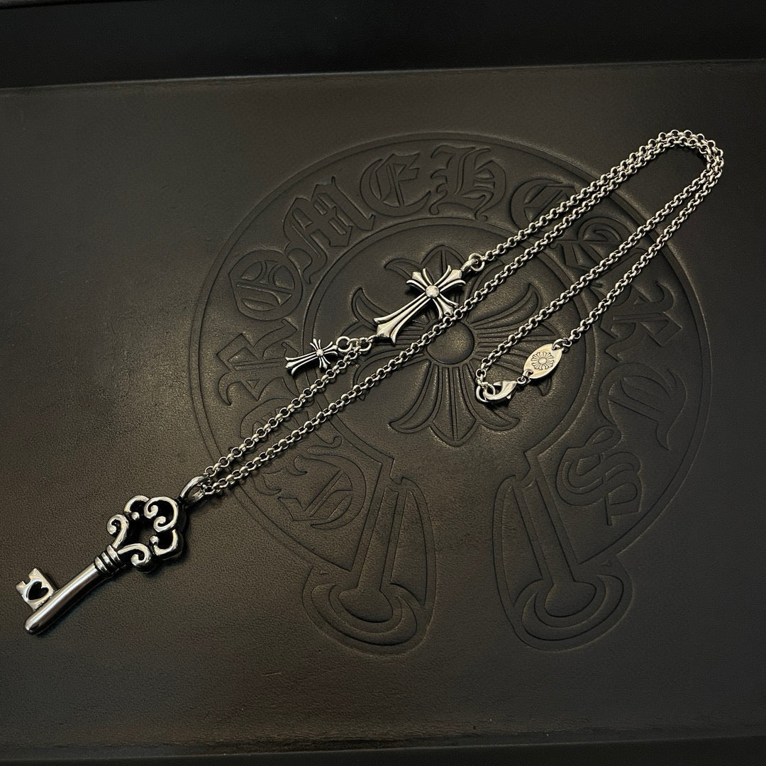 LuxluxHouse Best Quality Accessories Necklace Chrome Hearts