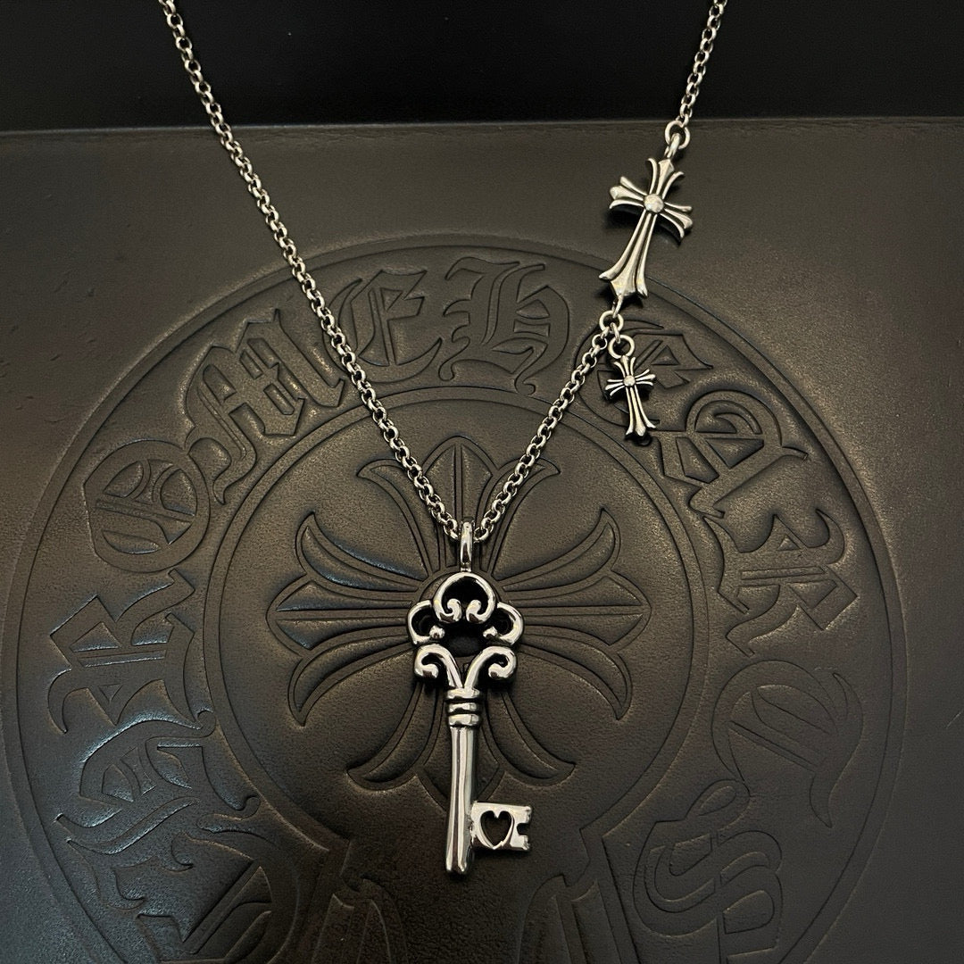 LuxluxHouse Best Quality Accessories Necklace Chrome Hearts