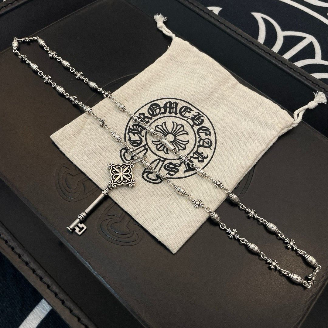 LuxluxHouse Best Quality Accessories Necklace Chrome Hearts