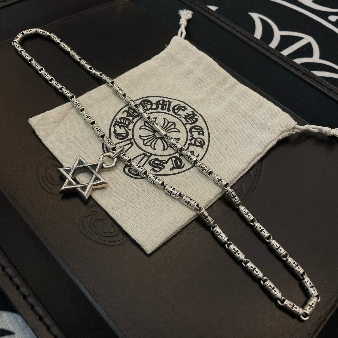 LuxluxHouse Best Quality Accessories Necklace Chrome Hearts