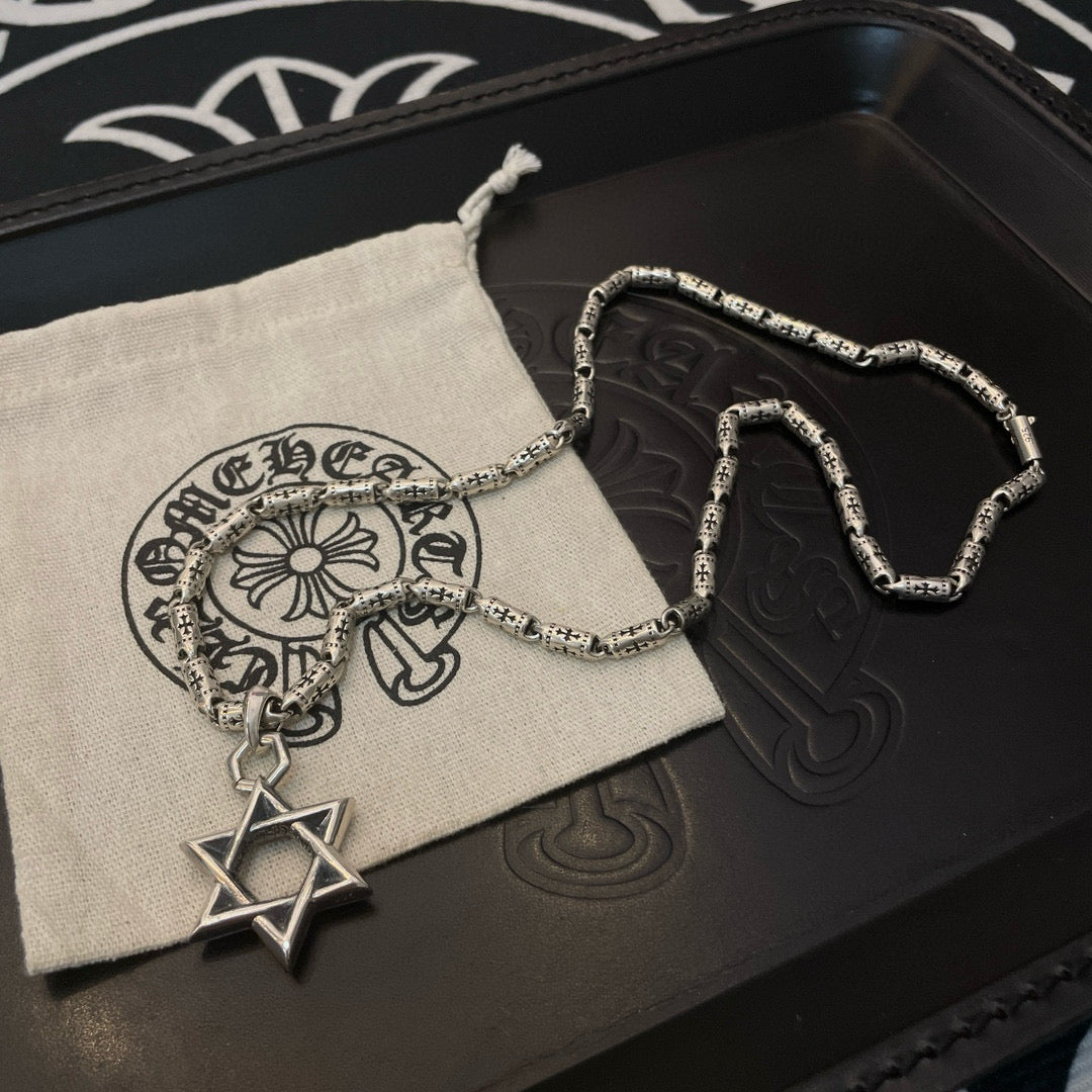 LuxluxHouse Best Quality Accessories Necklace Chrome Hearts