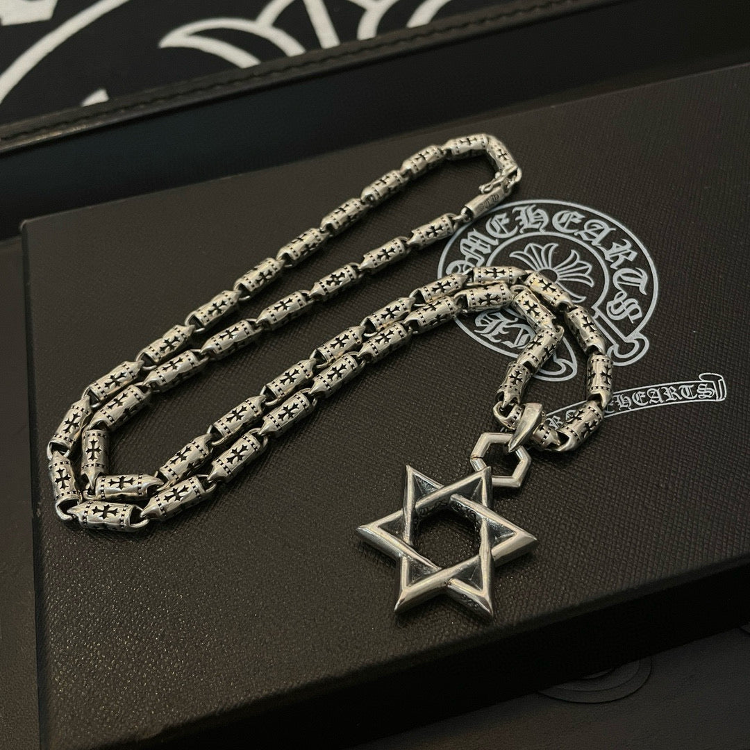 LuxluxHouse Best Quality Accessories Necklace Chrome Hearts
