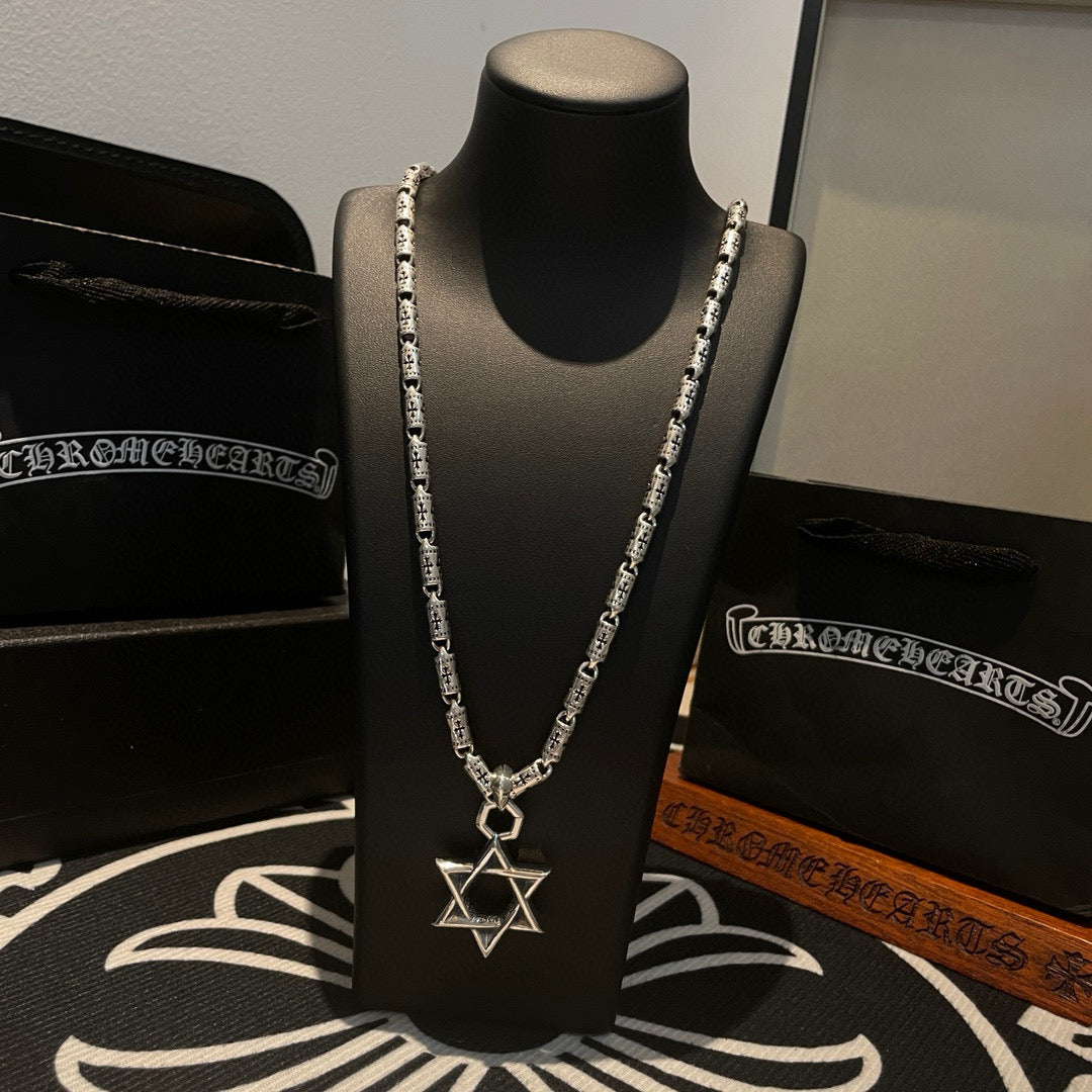 LuxluxHouse Best Quality Accessories Necklace Chrome Hearts