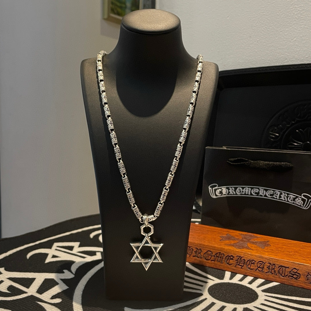 LuxluxHouse Best Quality Accessories Necklace Chrome Hearts
