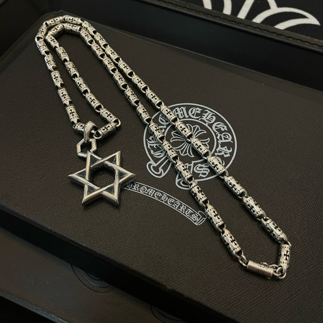 LuxluxHouse Best Quality Accessories Necklace Chrome Hearts
