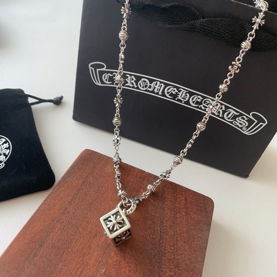LuxluxHouse Best Quality Accessories Necklace Chrome Hearts