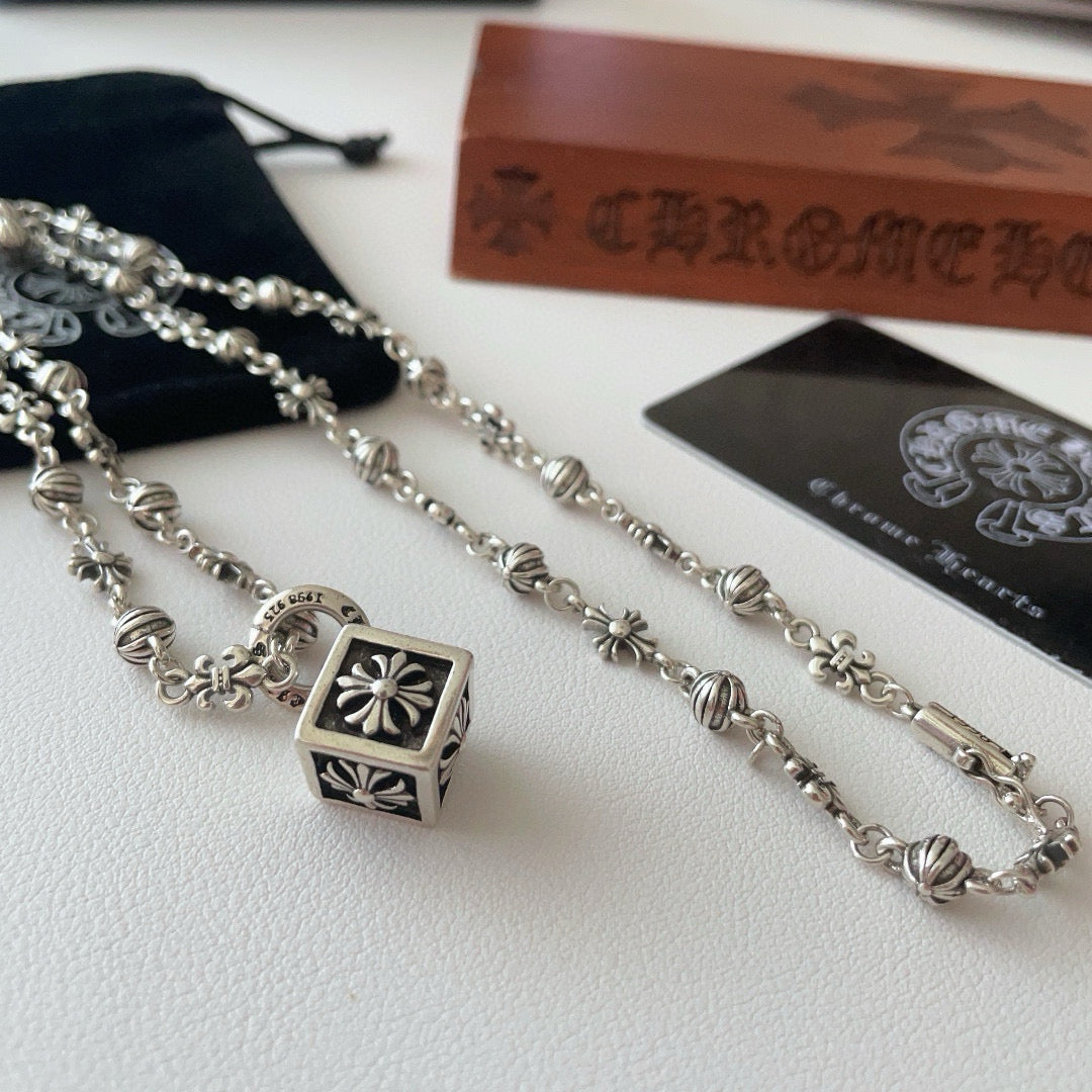 LuxluxHouse Best Quality Accessories Necklace Chrome Hearts