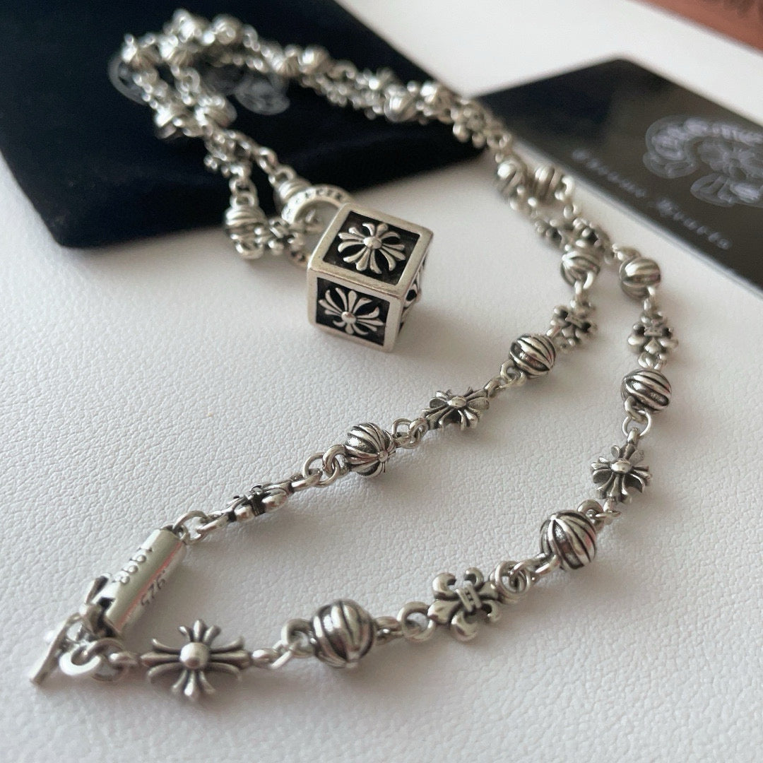 LuxluxHouse Best Quality Accessories Necklace Chrome Hearts