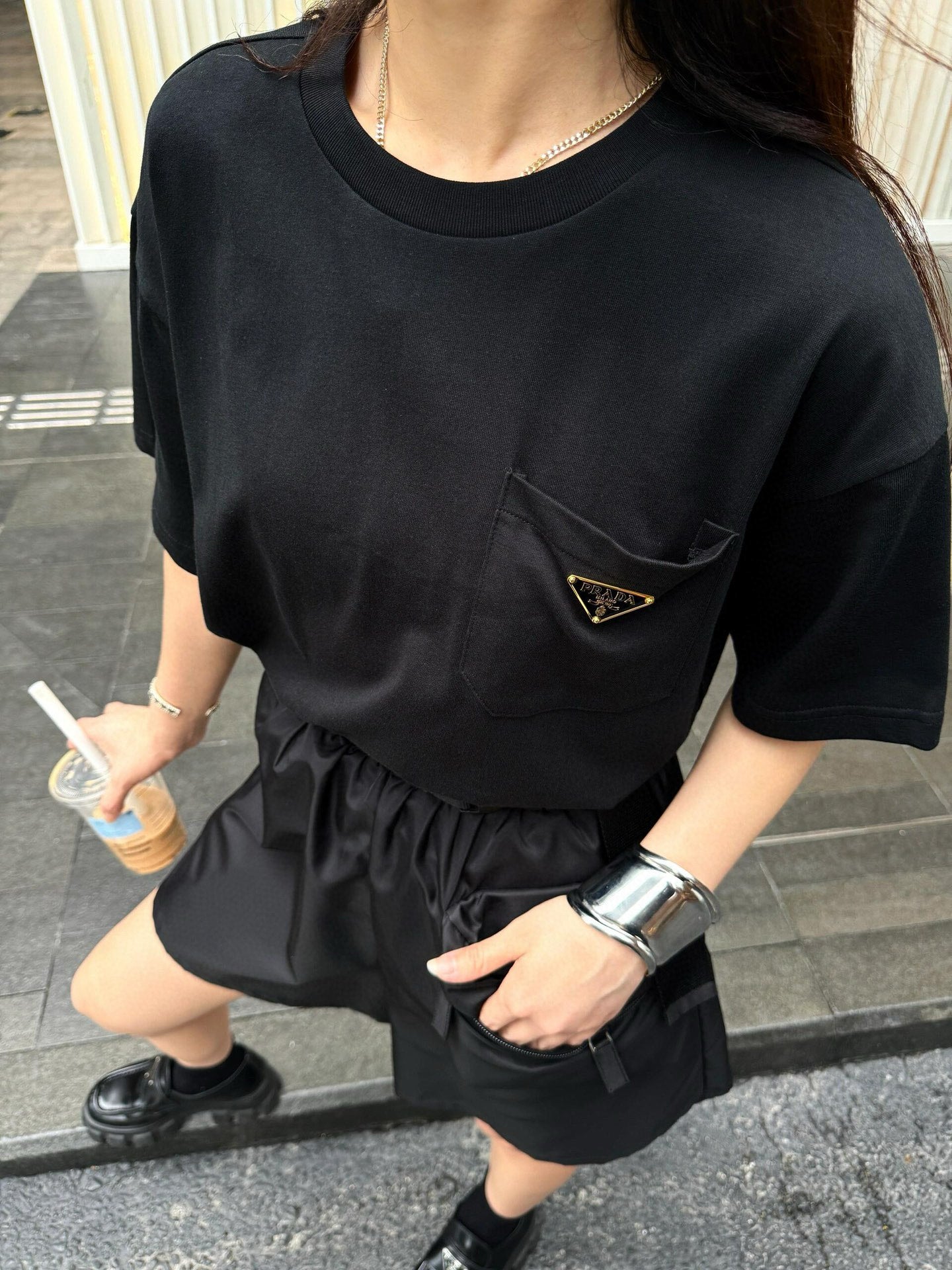 LuxluxHouse Best Quality Clothes T-shirt Prada