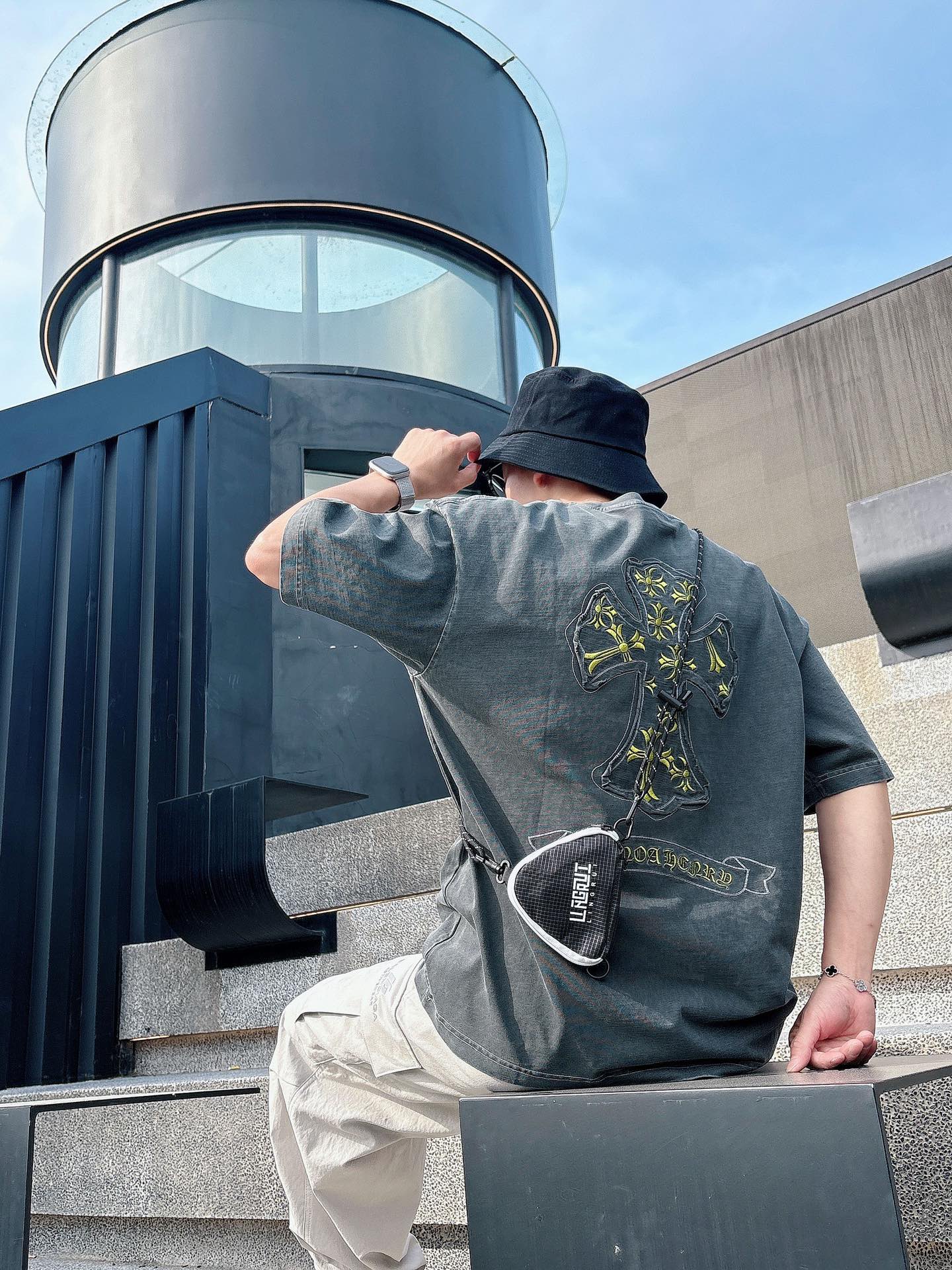 LuxluxHouse Best Quality Clothes Chrome Hearts T-shirt