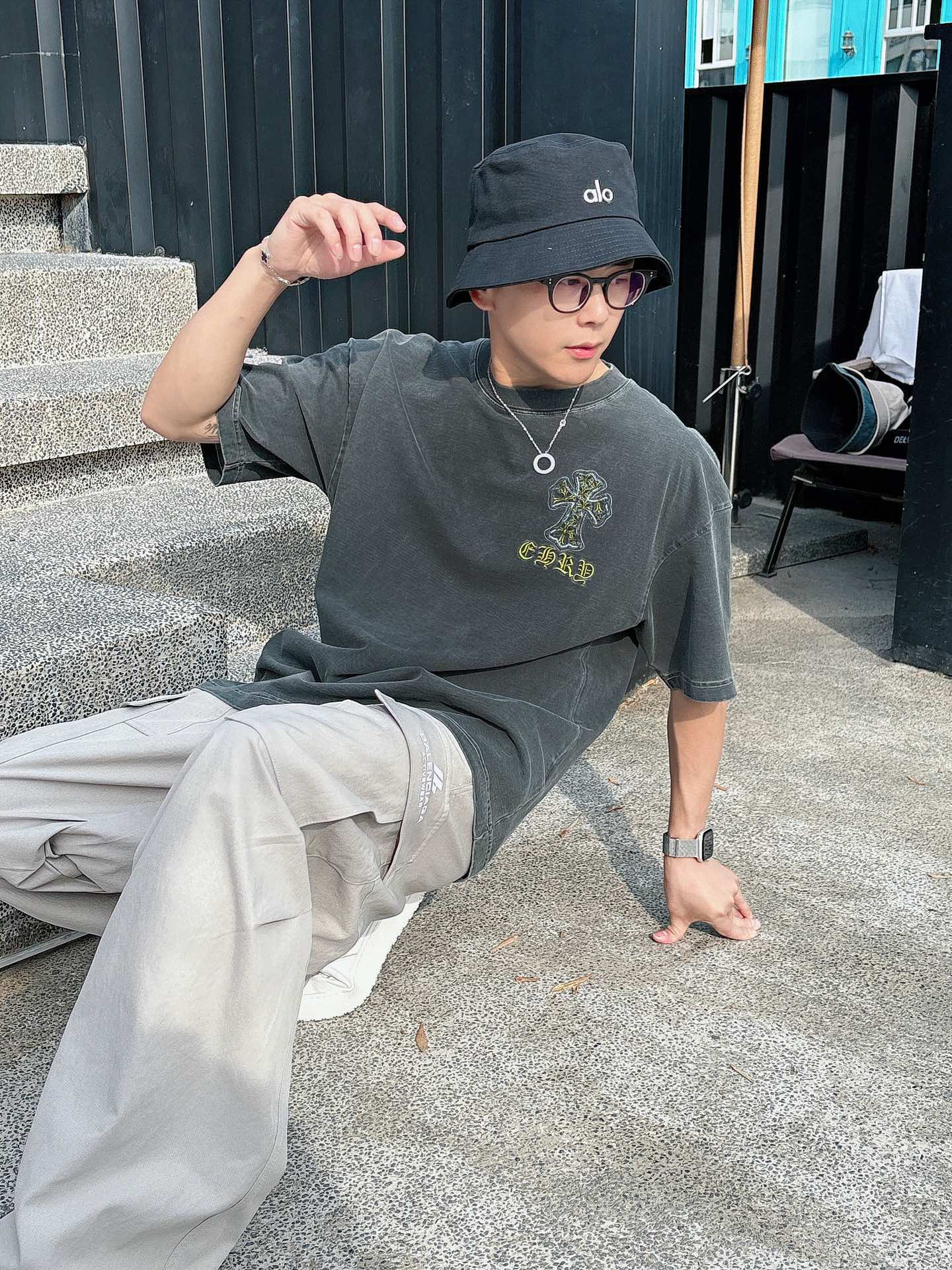 LuxluxHouse Best Quality Clothes Chrome Hearts T-shirt