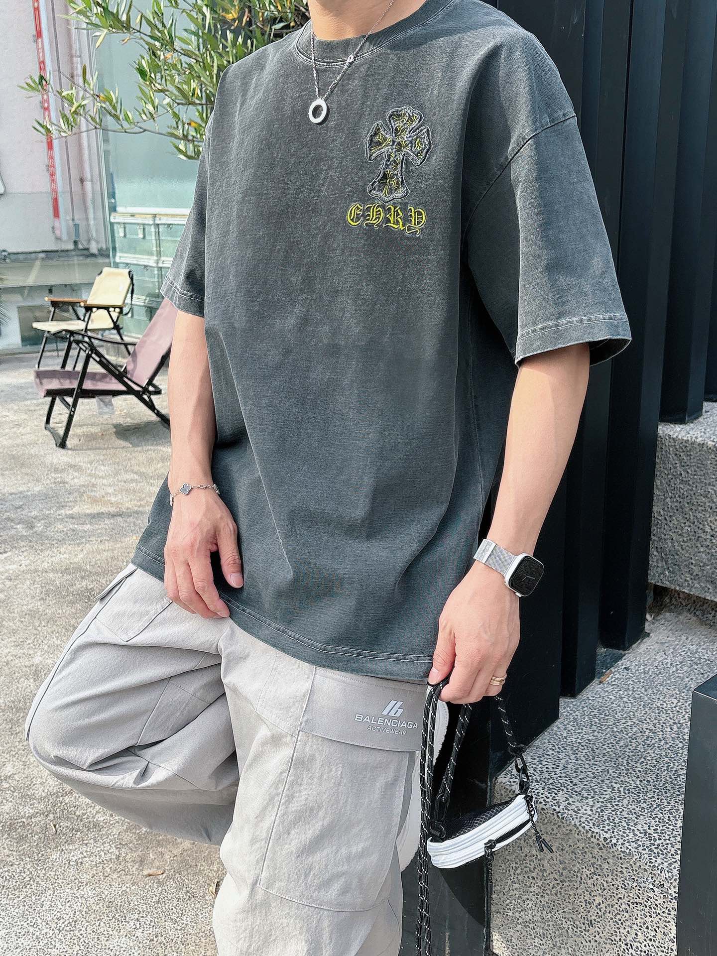 LuxluxHouse Best Quality Clothes Chrome Hearts T-shirt