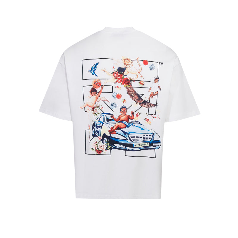 LuxluxHouse Best Quality Clothes Off White T-shirt