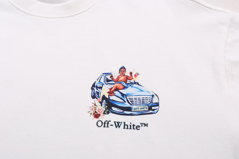 LuxluxHouse Best Quality Clothes Off White T-shirt