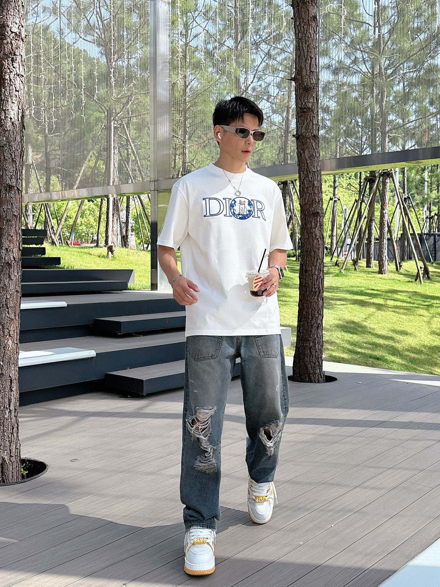 LuxluxHouse Best Quality Clothes T-shirt Dior